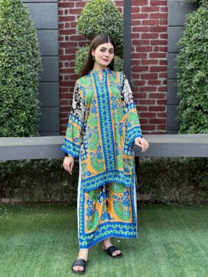 Premium quality cotton and silk Co ord