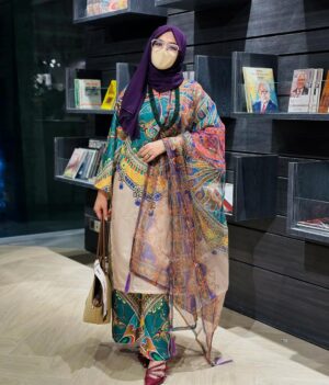 Premium quality cotton and silk Co ord