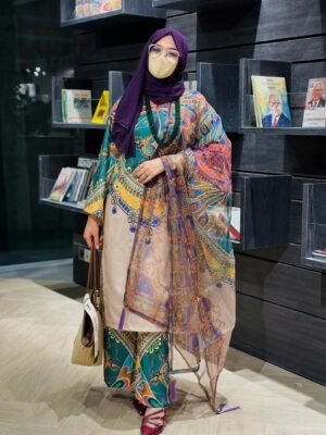 Premium quality cotton and silk Co ord