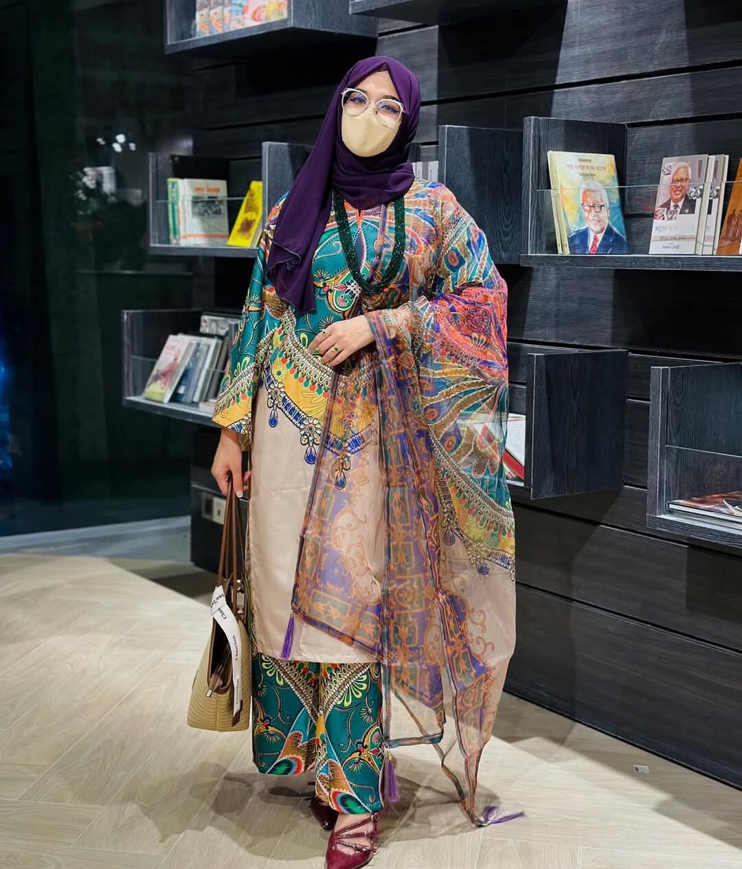 Premium quality cotton and silk Co ord