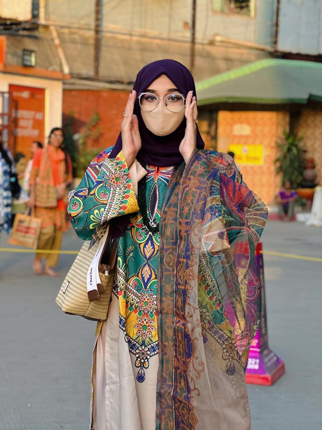 Premium quality cotton and silk Co ord - Image 2