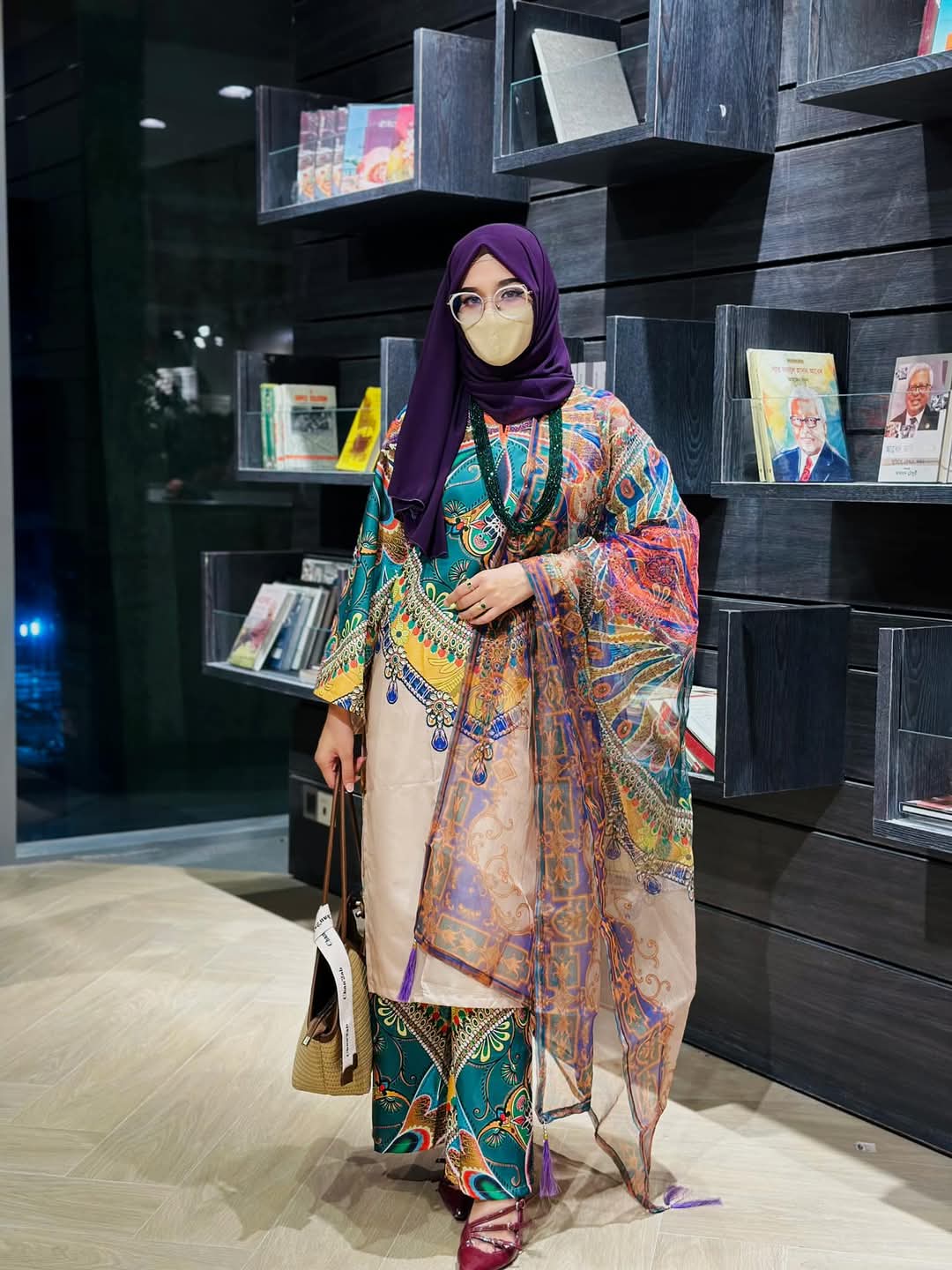 Premium quality cotton and silk Co ord - Image 3