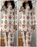 Premium Cotton Printed Tow Piece