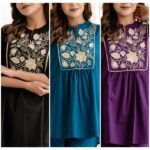 Premium Cotton Embroidery Two Piece